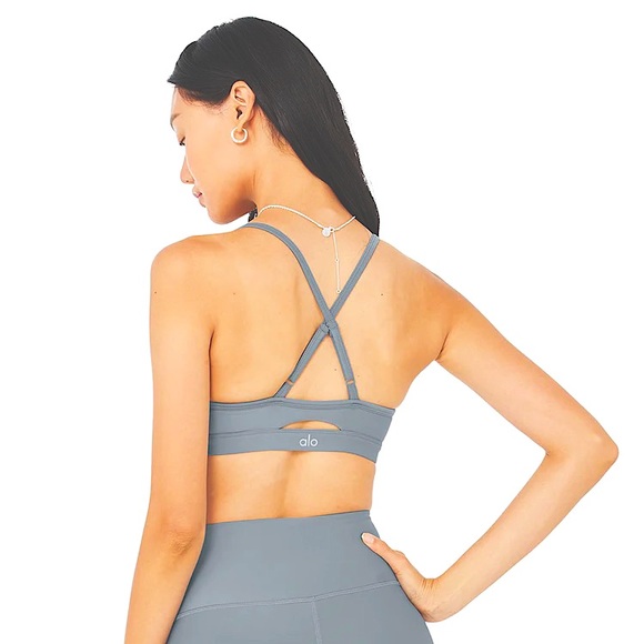 ⭐️NWT⭐️ Airlift Intrigue Bra in Steel Blue - Picture 1 of 4